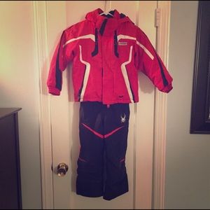 Spider size 5 Snowsuit set